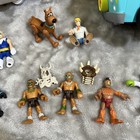 Huge Lot Of Fisher-price Imaginext Playsets Figures Scooby  Jp  Octopus  Shark  