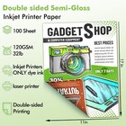 Koala Photo Paper 11x17 32lb Double Sided Semi-gloss For Inkjet Laser Printers