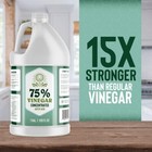 75  Vinegar - 1 Gallon - Concentrated Acetic Acid - All Natural Cleaning Vinegar