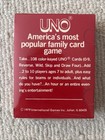 Uno Family Card Game 1979 Original Factory Sealed With Instructions - New Vtg