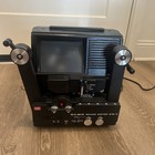 Vintage Elmo Sound Editor 912 s Super 8 Film Viewer Editor Powers On
