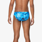 Mens Speedo Tye Dye Ibiza Blue 1  Brief Nylon Lycra Size 32