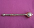 Old Big Cast Brass Cossack Mace Vintage Handmade Ussr Epoch Ukrainian 12  31cm