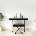 61-key Electronic Keyboard Piano For Beginners  Complete Home Digital Piano Set 