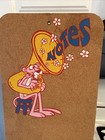 Vintage Pink Panther Cork Board     Notes   