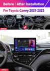 12 5   2k Screen 4 64g Carplay For Toyota Camry 2021-2023  Android Car Radio
