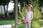 Husqvarna Toy Chainsaw With Realistic Sounds And Rotating Chain Oem 599608702