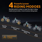 Hikeep 48v 13ah Electric Bike 20  1000w 30mph Mountain Bicycle  parts 7 Speed