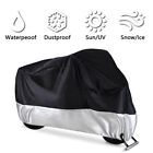 Motorcycle Cover Large Waterproof Heavy Duty For Outside Storage Snow Rain Cover