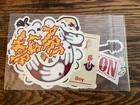 Blu Boy X True Religion - Set Of  6  Exclusive Stickers From Their Collab - New