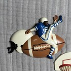 Vintage Burwood Sports Wall Decor 1991 Kids Room 3213 - 3 Pc Baseball Football  