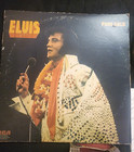 Vintage Official Elvis Presley 22kt Replica Elvis Stamp   70 s Record magazine 