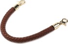 2pcs Pu Leather Shoulder Strap braided Leather Replacement Purse Straps For Hand
