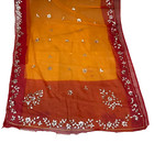 Traditional 5yd Saree Women Wrap Dress Indian Recycled Fabric Sewing Sari Dress