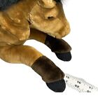 Horse Brown Realistic Laying Plush Soft Toy 16 Inches Fao Schwarz Fifth Avenue