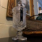 Rare House Of Waterford Crystal 14 1 2  Lidded Urn Or Jar Ireland - Excellent