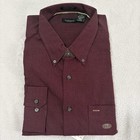 New Van Heusen Dress Shirt Mens 17-17 5xl  Wrinkle Free Stain Shield Longsleeves