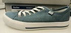 Hurley Womens Carrie Lightweight Lace-up Canvas Shoes Chambray Nobox Choose Size