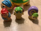 Vintage 1985 Glo Friends Glo Turtle Hasbro Pull Toy