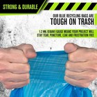 55-60 Gallon 1 2 Mil Blue Industrial Strength Trash Bags - 38 X 55 - Pack Of 100