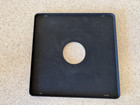Toyo View 4x5  Camera Lens Board 158mm Square For Copal 1  Textured Black Finish