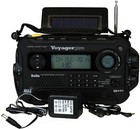 Kaito Ka600 Digital Solar Crank Am fm lw sw Noaa Weather Radio W  Adapter Black