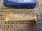 Vintage M  Hohner Blues Harp Harmonica Key Of C W case
