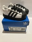 Adidas Superstar Ii Cf El I 5k Kids White black Toddler Sneaker Shoe Ji0212 New