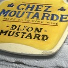 Chez Moutarde Dijon Mustard Trivet Spoon Rest Vintage 1998 90   s Boston Warehouse