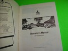 Atari Steel Talons Original Video Arcade Game Machine Service Owners Manual 1991