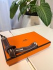 Hermes Rodeo Pm Charm Orange Anemone Milo Horse Bag Accessory Leather  W  Box