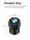 4pcs Bmw Tire Valve Stem Caps Set For All Series 
