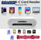 Usb C Sd Card Reader  Type C Sd Card Reader  Supports Sd And Microsd Memory Card
