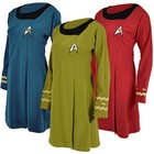 Cosplay Tos Female Duty Uniforms The Original Series Blue Gold Red Dress Costume