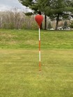 Merion Orange  Wicker Basket Standard Replica golf Flag Alternative