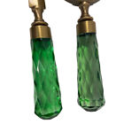 Brass And Glass Magnifier And Letter Opener Desk Set- Antique Vintage Style