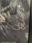 The Thing Poster Signed Kurt Russell John Carpenter And Keith David Beckett Coa