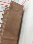 Vintage Brown Marbled Plastic Thread Spool Bobbin Holder Drawer Taiwan 1970 80s