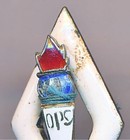 1920s Russia Estonia Society Of Russian Students Badge Emigrant Political Rare