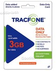 Tracfone 3gb Data Only For Smartphones   Byop Android Airtime Number Card Pin  