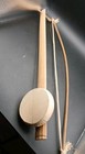 Vintage Indian Wooden   Clay Ek Tara  1 Stringed Instrument   Bowe 