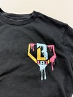Baseball Lifestyle 101 Shirt Youth Medium Black Ice Cream Graphic Short Sleeve