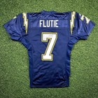 2001 Adidas Nfl Team Issued Game Jersey San Diego Chargers Doug Flutie Autograph