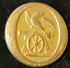 War Of 1812   Pre Civil War Artillery Militia Coat Button Alberts  Ay-53-a-ty 