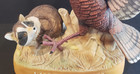 Wild Turkey Liquor Decanter - 1984 Austin Nichols Turkey And Racoon No  5  Empty
