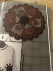 Cat On The Table   Wool Kit For Beginners On Up  Appliqu   Is Simple 