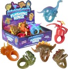 Kangaroo 12 Pack Dinosaur Led Light Up Rings For Kids - Toys For Classroom 