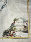 South America 1780 Brion De La Tour Very Large Antique Map 18th Century