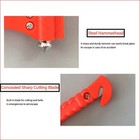 Car Crash Emergency Escape Window Breaker Tool Hardened Steel Safety Hammer
