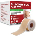 Versatile Silicone Scar Sheets 1 5m Roll For C-section  Burns   Acne Scars